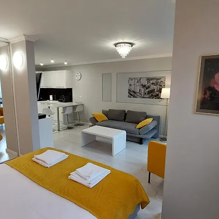 Elegancki W Sercu Warszawy Апартаменты